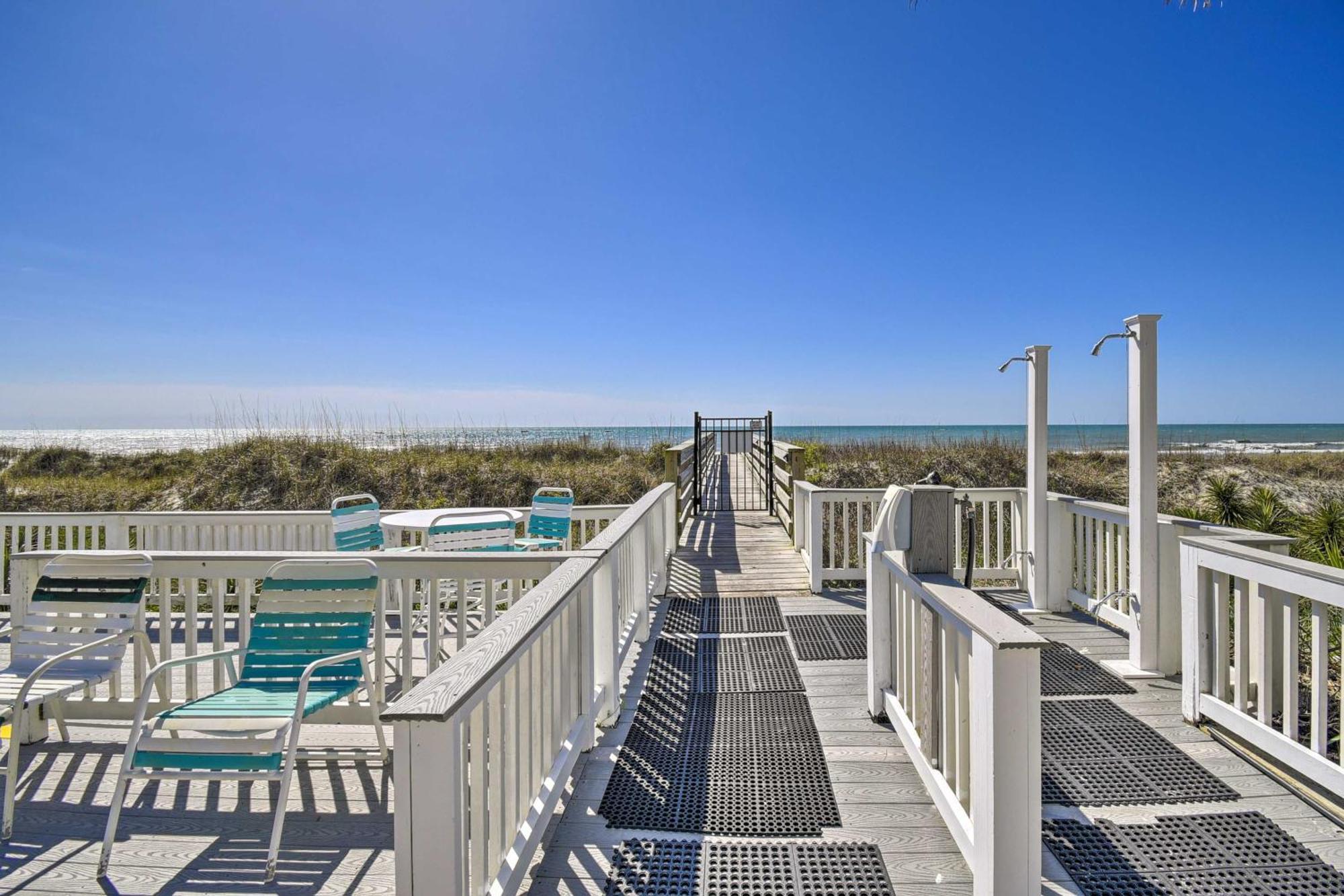 Myrtle Beach Condo With Private Beach Access! Екстер'єр фото